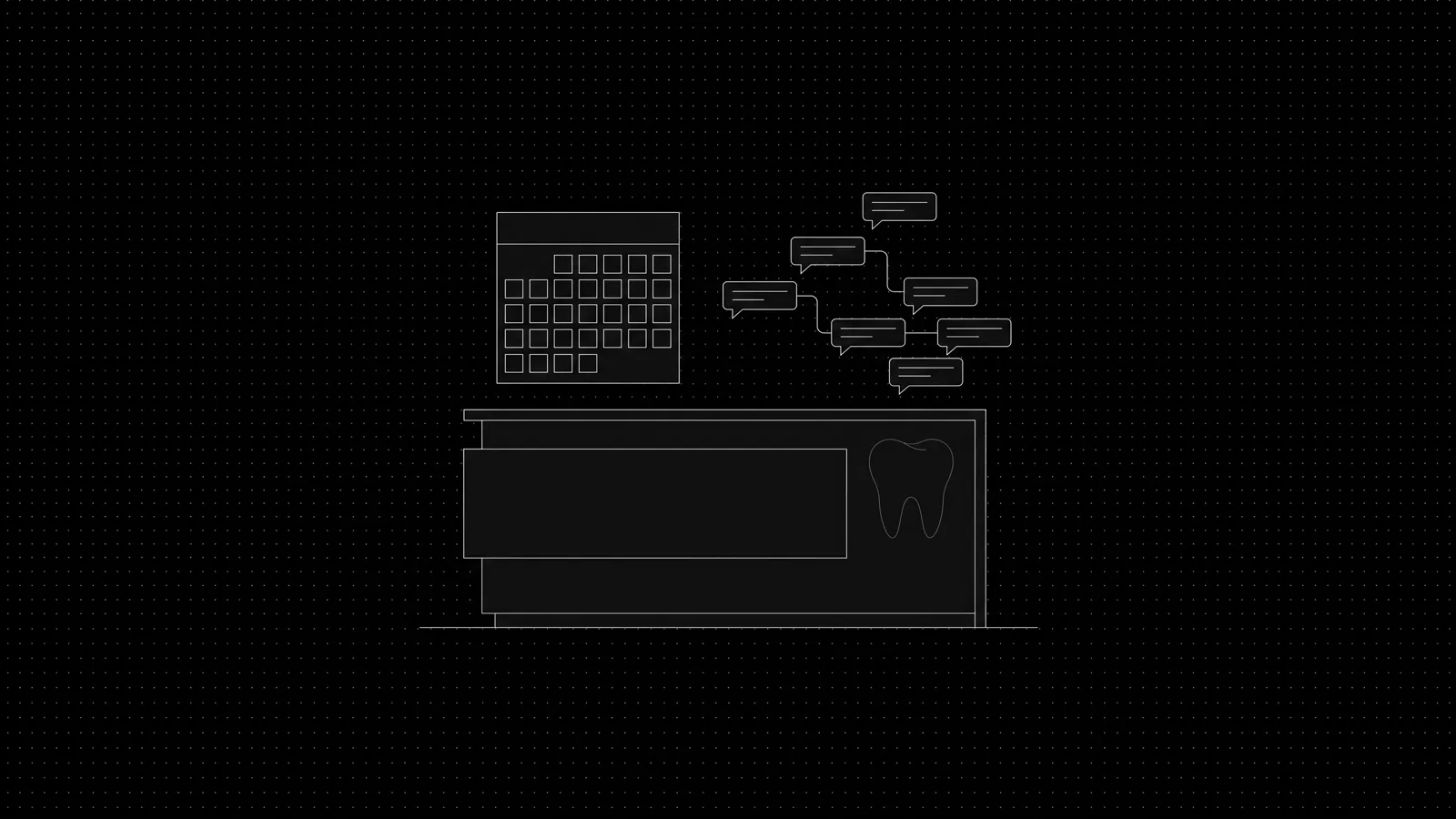 AI receptionist workflow for a Dubai dental clinic