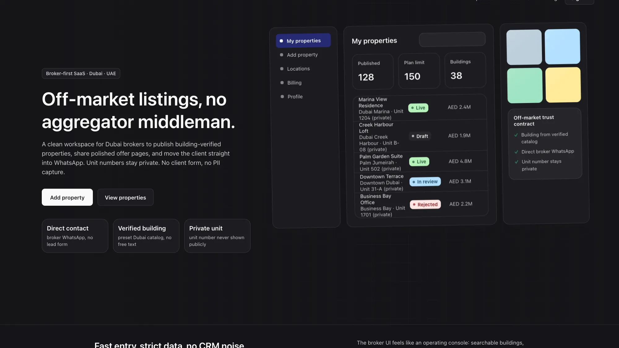Broker Platform: SEO/GEO on a New Domain