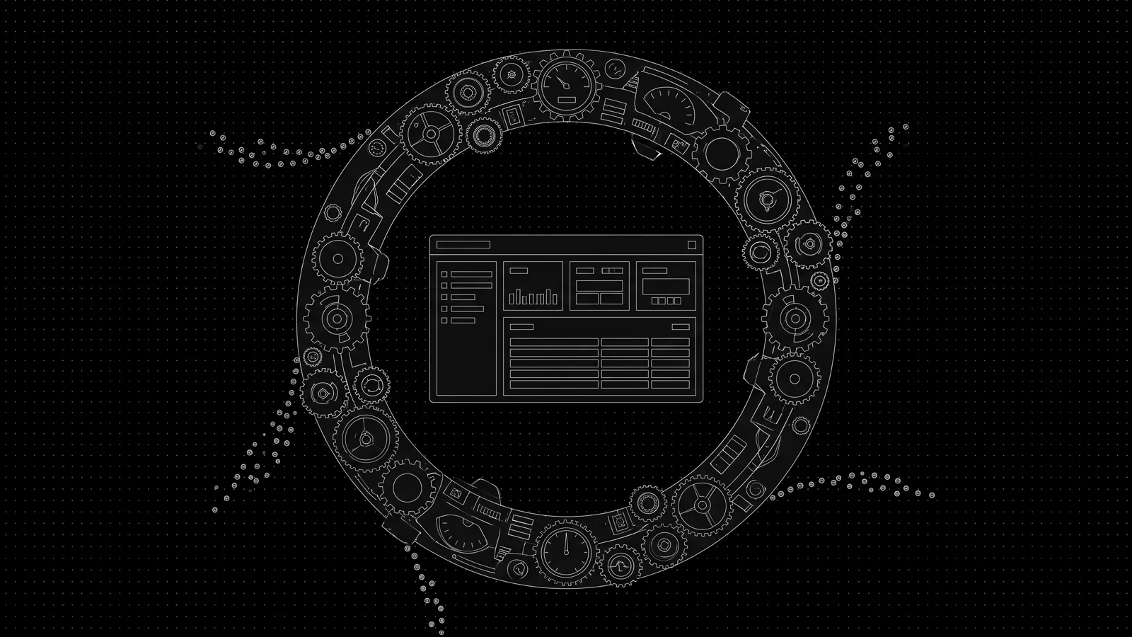 Recurring cost dashboard for a running AI system
