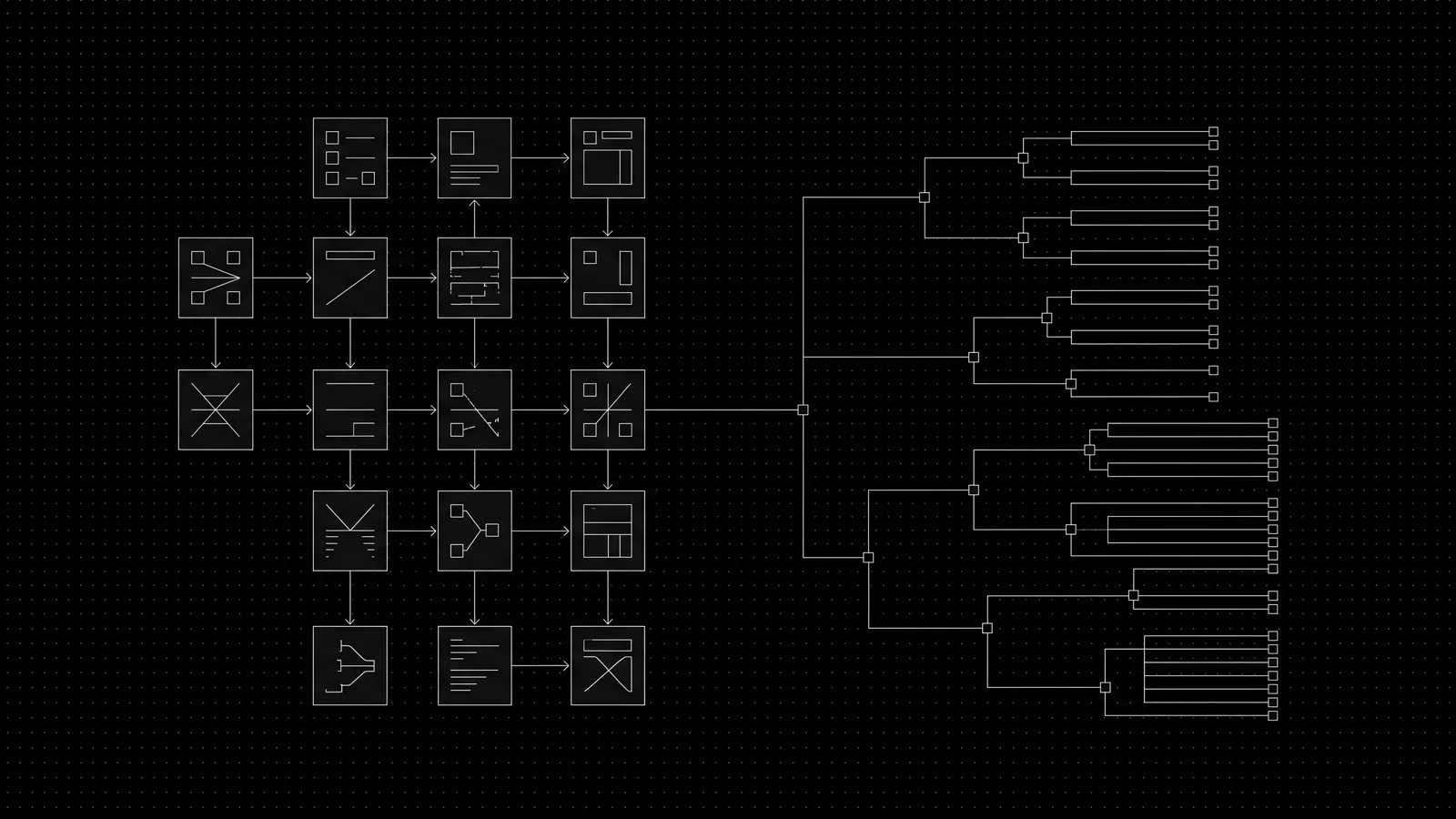 Workflow canvas on the left diverging into custom agent code on the right